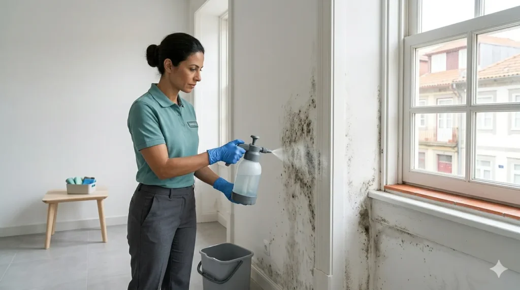 Como Eliminar Bolor e Humidade em Paredes
