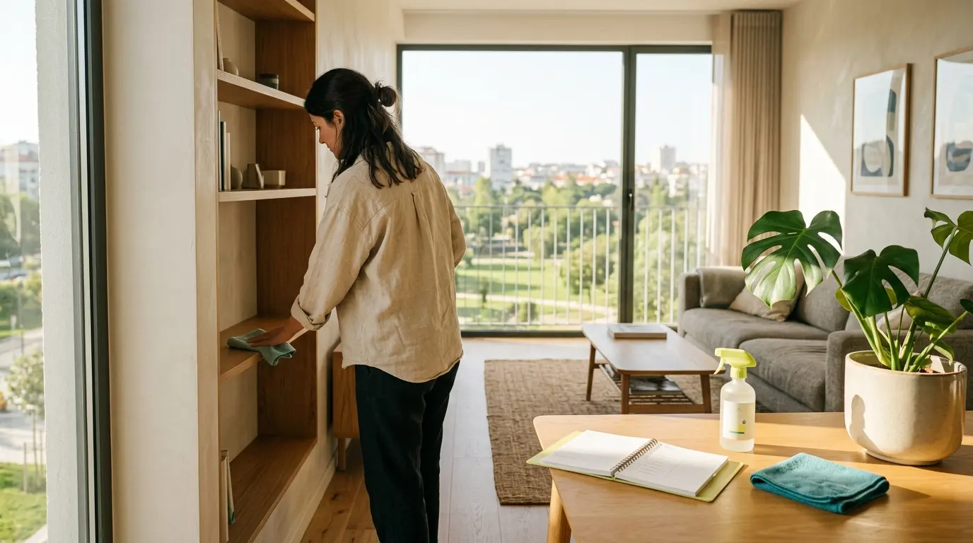 Frequência de Limpeza Doméstica: Guia por Tipo de Casa 1 frequência limpeza doméstica